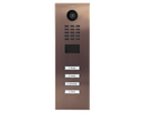 DoorBird D2104V IP Video Door Station, 4 Call Button in Bronze
