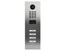 DoorBird D2104V IP Video Door Station, 4 Call Button in  Stainless Steel V2A