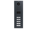 DoorBird D2105V IP Video Door Station, 5 Call Button in  Anthracite Grey, RAL 7016