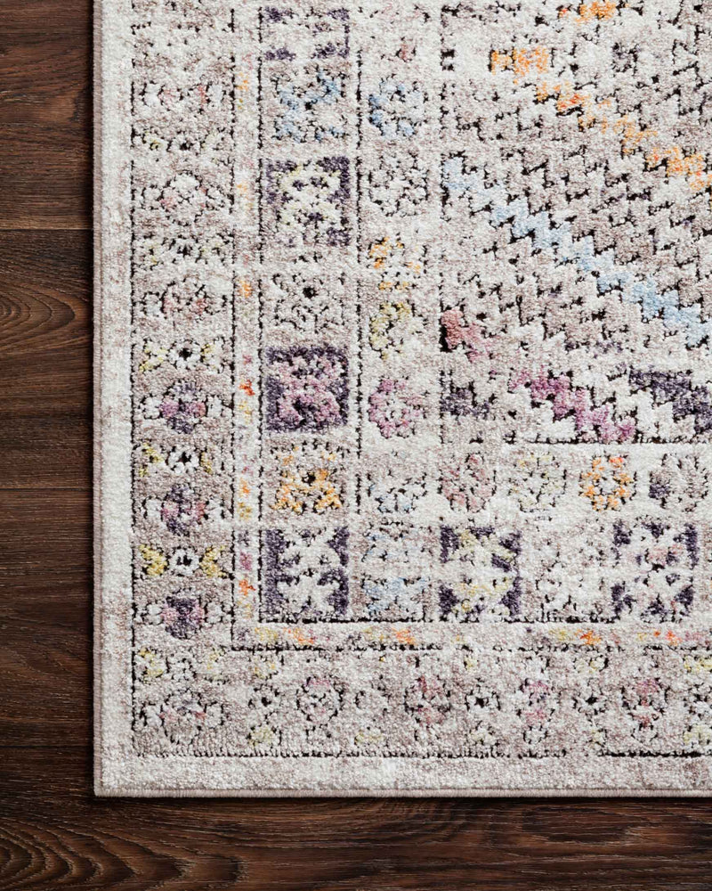Loloi II Dante Collection - Transitional Power Loomed Rug in Ivory & Multi (DN-01)