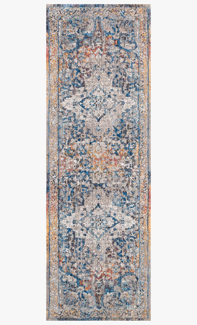 Loloi II Dante Collection - Transitional Power Loomed Rug in Multi & Stone (DN-04)