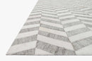 Loloi Dorado Collection - Contemporary Hand Stitched Rug in Grey & Ivory (DB-01)