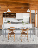 Loloi Dorado Collection - Contemporary Hand Stitched Rug in Grey & Ivory (DB-01)