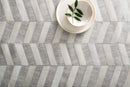 Loloi Dorado Collection - Contemporary Hand Stitched Rug in Grey & Ivory (DB-01)