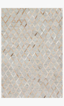 Loloi Dorado Collection - Contemporary Hand Stitched Rug in Grey & Sand (DB-04)