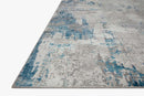 Loloi II Drift Collection - Contemporary Power Loomed Rug in Pebble & Ocean (DRI-01)
