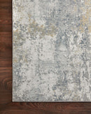 Loloi II Drift Collection - Contemporary Power Loomed Rug in Ivory & Granite (DRI-02)
