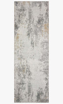 Loloi II Drift Collection - Contemporary Power Loomed Rug in Ivory & Granite (DRI-02)