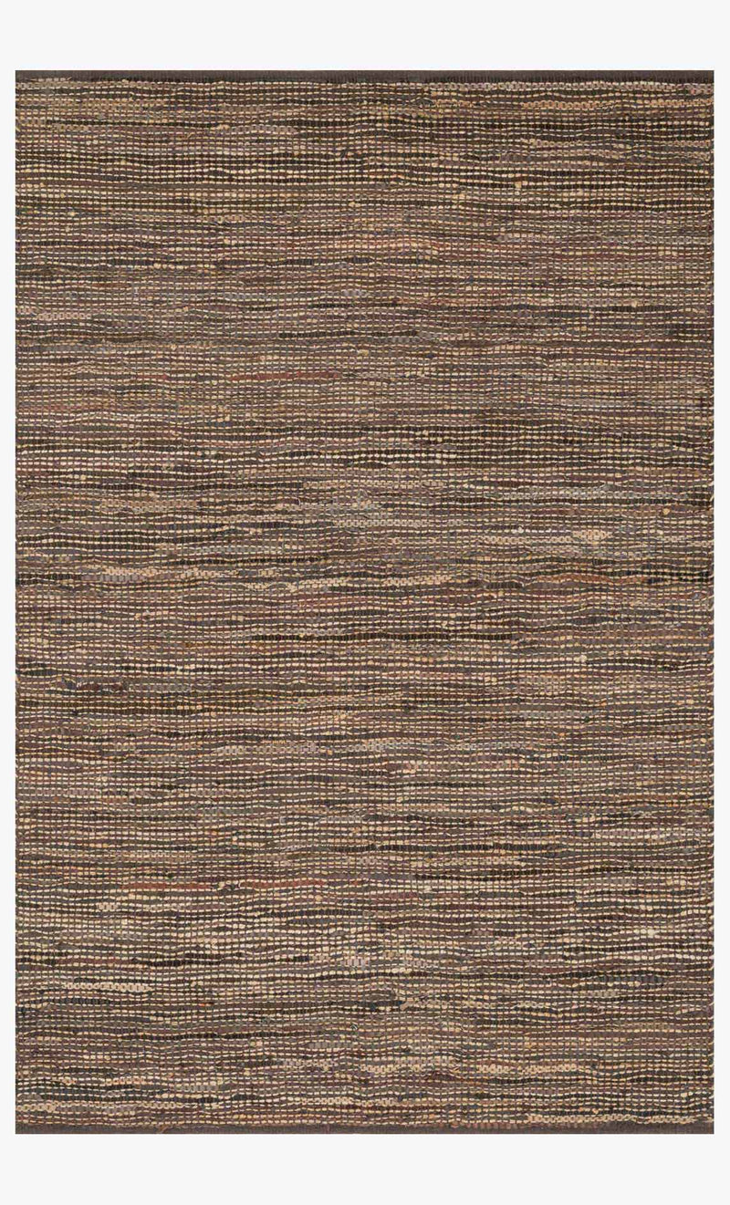 Loloi Edge Collection - Transitional Hand Woven Rug in Brown (ED-01)