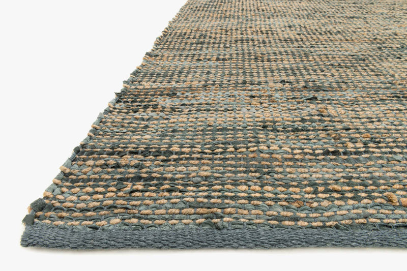Loloi Edge Collection - Transitional Hand Woven Rug in Grey (ED-01)