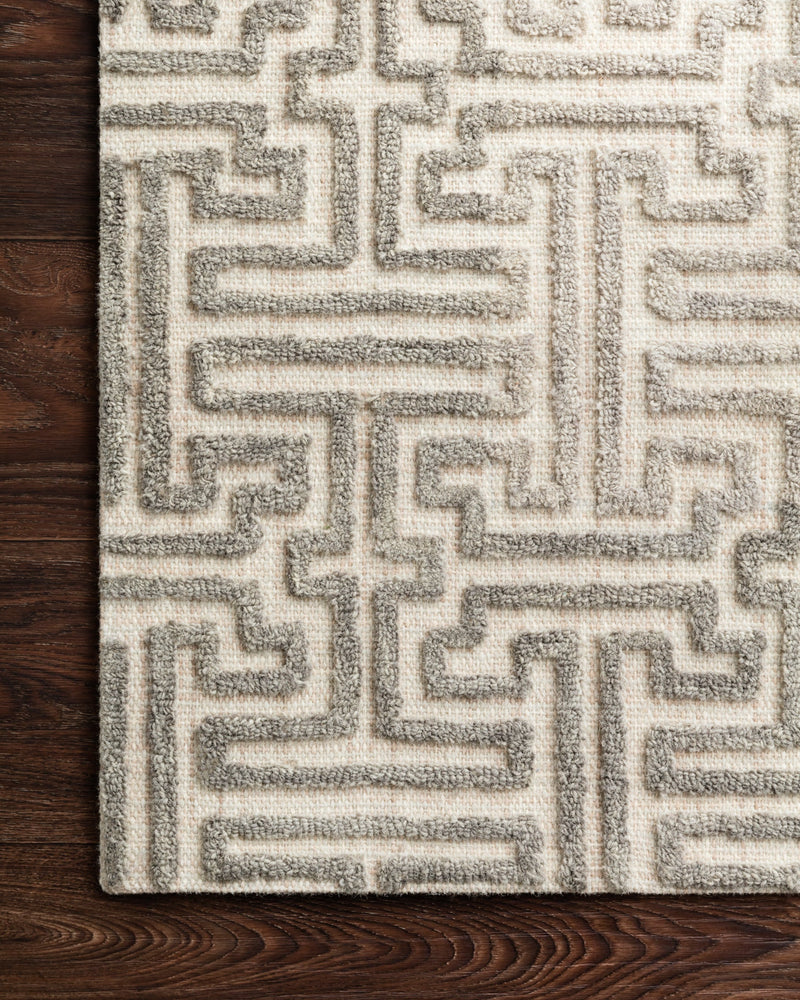 Loloi Ehren Collection - Contemporary Hand Tufted Rug in Stone & Sand (EHR-03)