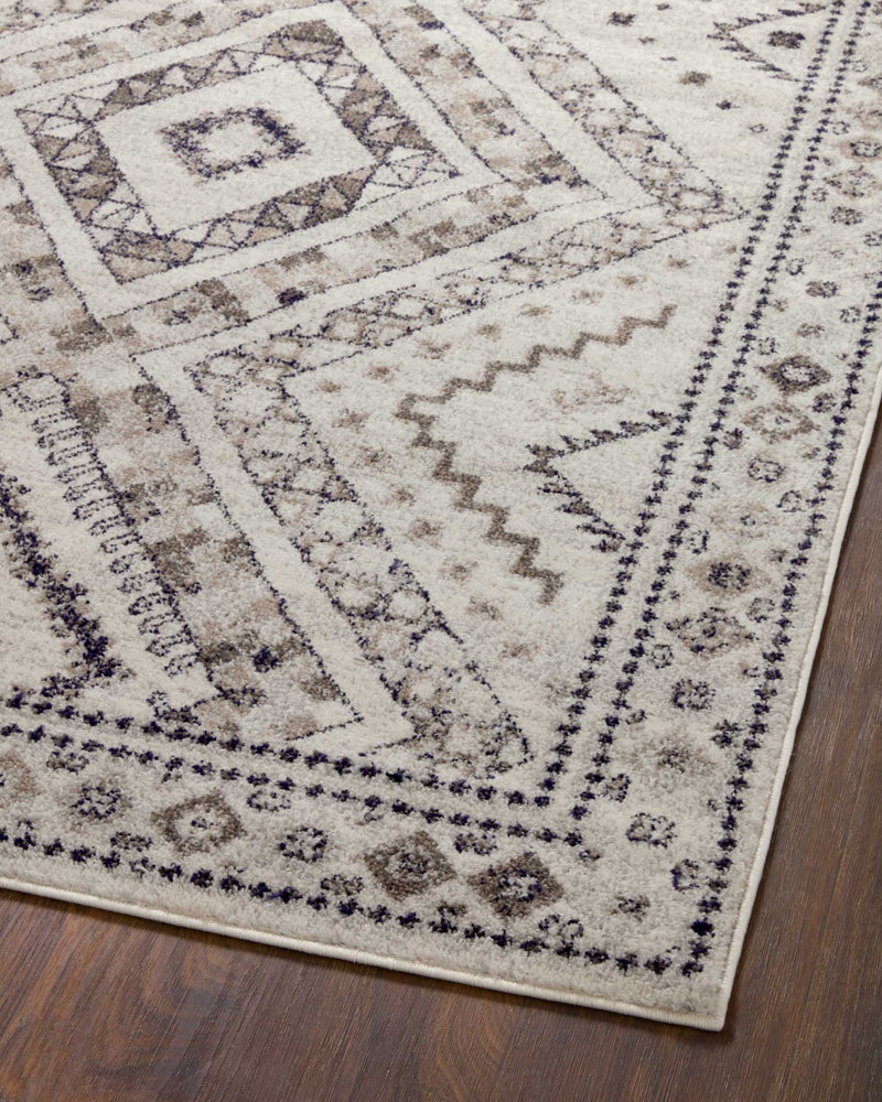 Justina Blakeney x Loloi Eila Collection - - Power Loomed Rug in Ivory & Grey (EIL-03)