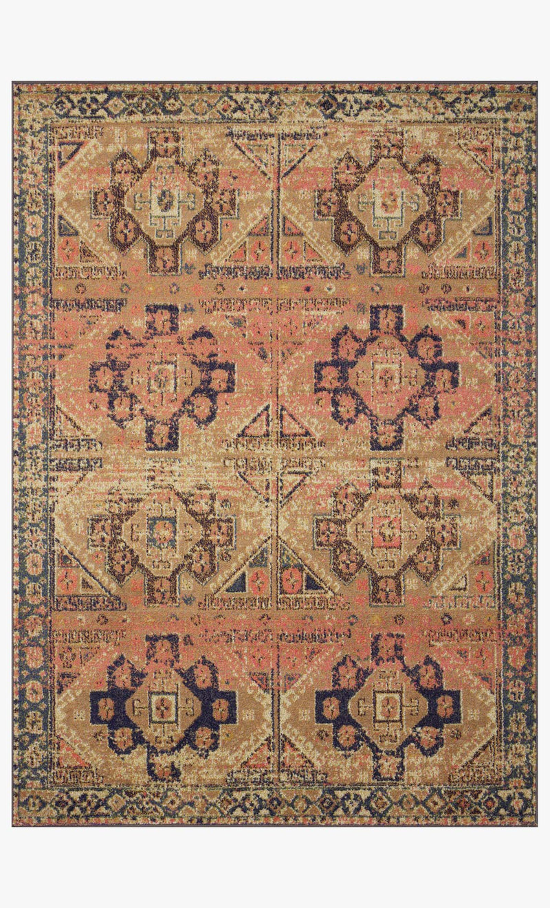 Justina Blakeney x Loloi Eila Collection - - Power Loomed Rug in Tangerine (EIL-05)