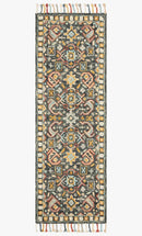 Loloi II Elka Collection - Transitional Hooked Rug in Denim (ELK-03)