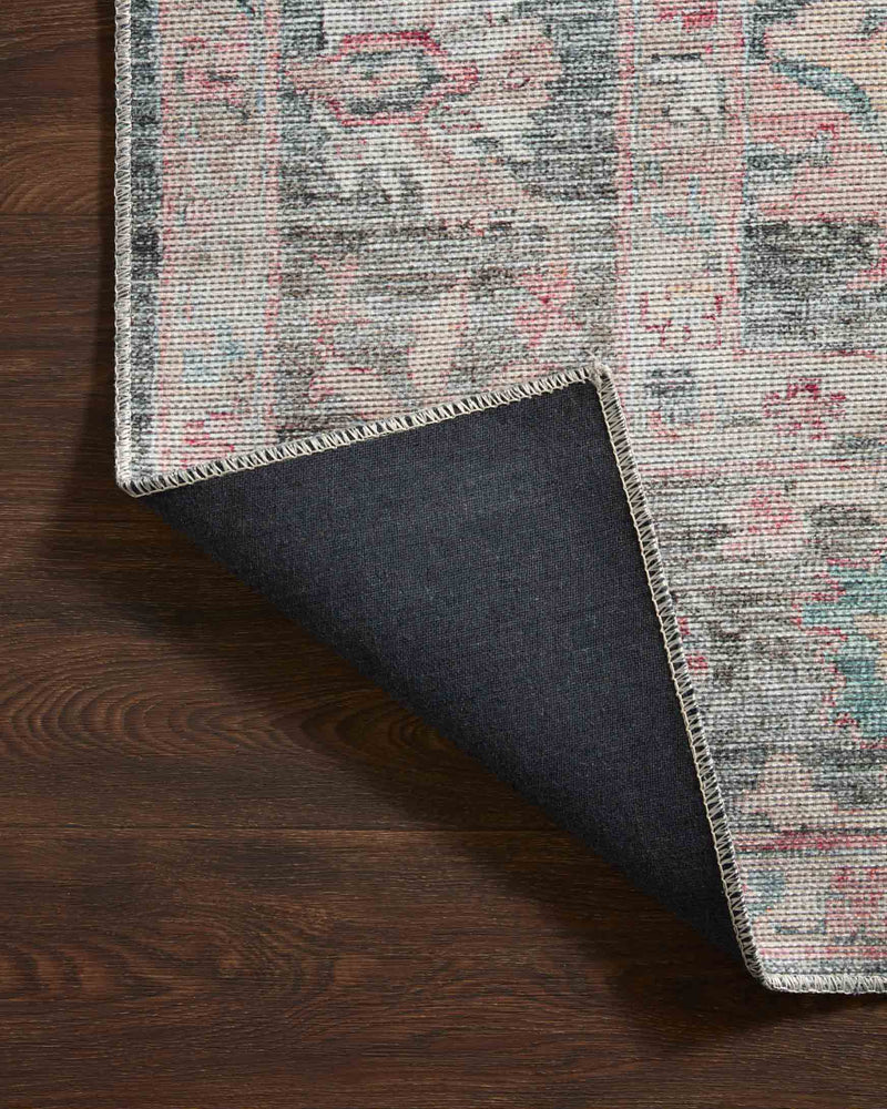Loloi II Elysium Collection - Traditional Power Loomed Rug in Graphite (ELY-02)
