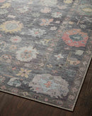 Loloi II Elysium Collection - Traditional Power Loomed Rug in Charcoal (ELY-03)