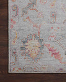 Loloi II Elysium Collection - Traditional Power Loomed Rug in Silver (ELY-04)