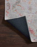 Loloi II Elysium Collection - Traditional Power Loomed Rug in Silver (ELY-04)