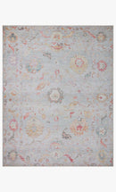 Loloi II Elysium Collection - Traditional Power Loomed Rug in Silver (ELY-04)