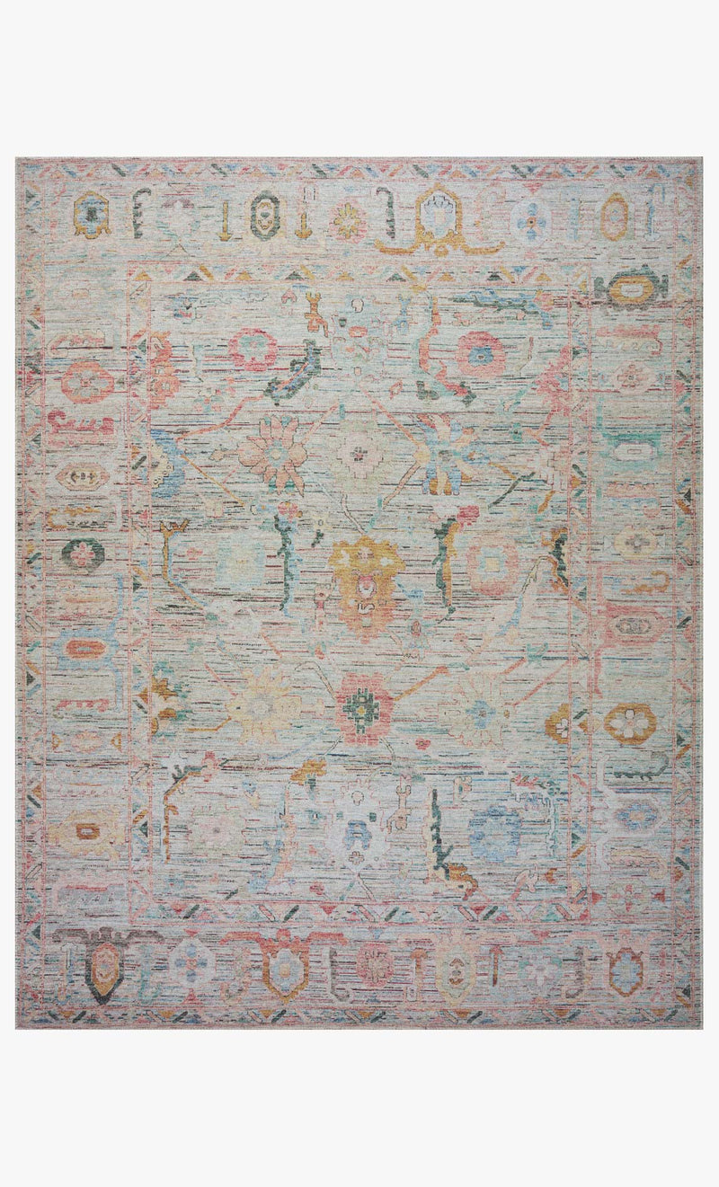Loloi II Elysium Collection - Traditional Power Loomed Rug in Multi & Fiesta (ELY-05)