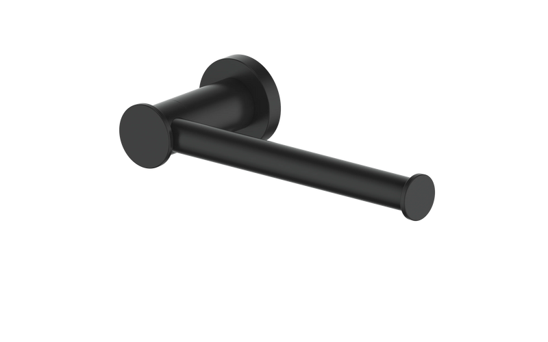 ZLINE Emerald Bay Bathroom Package with Faucet, Towel Rail, Hook, Ring and Toilet Paper Holder in Matte Black (5BP-EMBYACCF-MB)