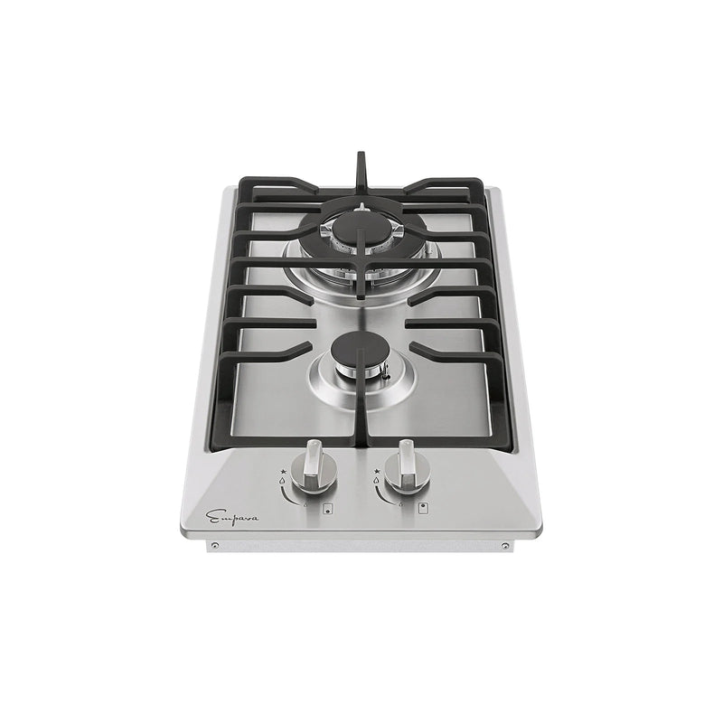 Empava 12-Inch Natural Gas Cooktop in Stainless Steel (EMPV-12GC29)