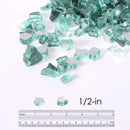 Empava Tempered Fire Glass in Jade Green (EMPV-2FG74)