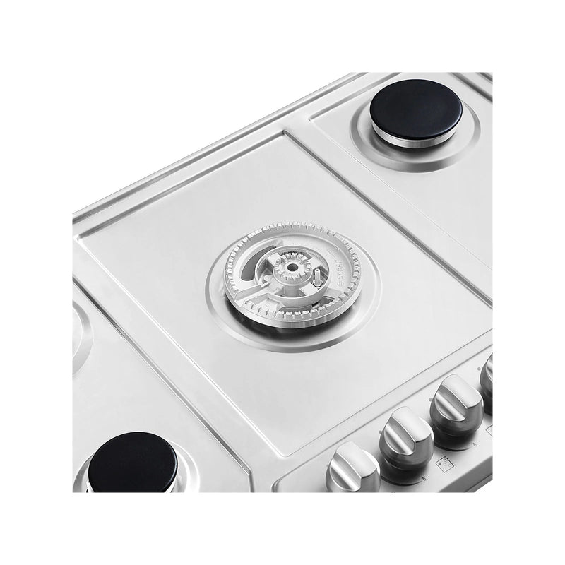 Empava 36-Inch Built-In Natural Gas Stove Cooktop in Stainless Steel (EMPV-36GC36)