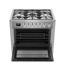 Empava 36-Inch Freestanding Gas Range in Stainless Steel (EMPV-36GR01)