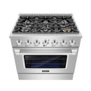 Empava 36-Inch Pro-Style Slide-In Single Oven Gas Range (EMPV-36GR08)