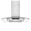 Empava 36-Inch 400 CFM Kitchen Island Wall Mount Ducted Range Hood (EMPV-36RH09)