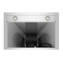 Empava 36-Inch 400 CFM Kitchen Island Wall Mount Ducted Range Hood (EMPV-36RH09)