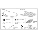 Empava  Non-Electric Bidet Seats for V Shape Elongated Toilets (EMPV-EB02V)