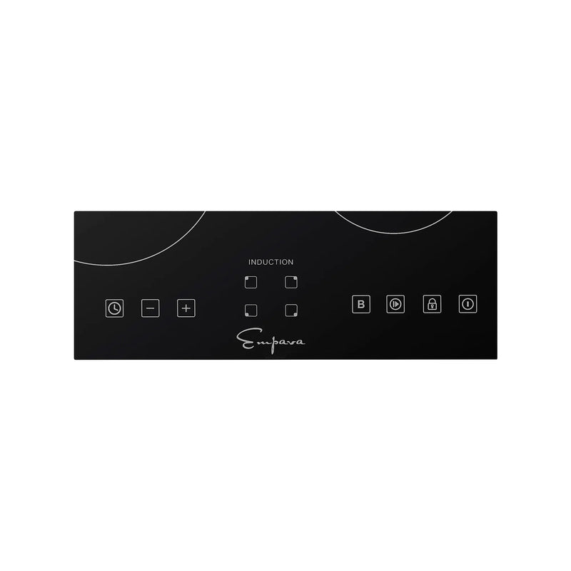 Empava 24-Inch Induction Cooktop with 4 Elements in Black (EMPV-IDC24)