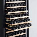 Empava 70-Inch Tall 171 Bottles Capacity Wine Cooler in Stainless Steel with Glass Door (EMPV-WC07S)
