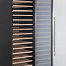 Empava 70-Inch Tall 171 Bottles Capacity Wine Cooler in Stainless Steel with Glass Door (EMPV-WC07S)