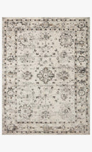 Loloi II Estelle Collection - Transitional Power Loomed Rug in Ivory & Stone (EST-01)