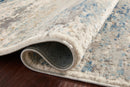 Loloi II Estelle Collection - Transitional Power Loomed Rug in Ivory & Ocean (EST-03)
