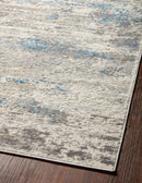 Loloi II Estelle Collection - Transitional Power Loomed Rug in Ivory & Ocean (EST-03)