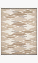 Loloi Evelina Collection - Contemporary Hand Woven Rug in Taupe & Bark (EVE-04)