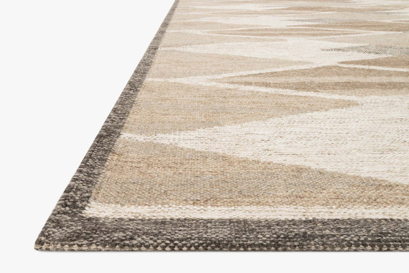 Loloi Evelina Collection - Contemporary Hand Woven Rug in Taupe & Bark (EVE-04)