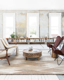 Loloi Evelina Collection - Contemporary Hand Woven Rug in Taupe & Bark (EVE-04)