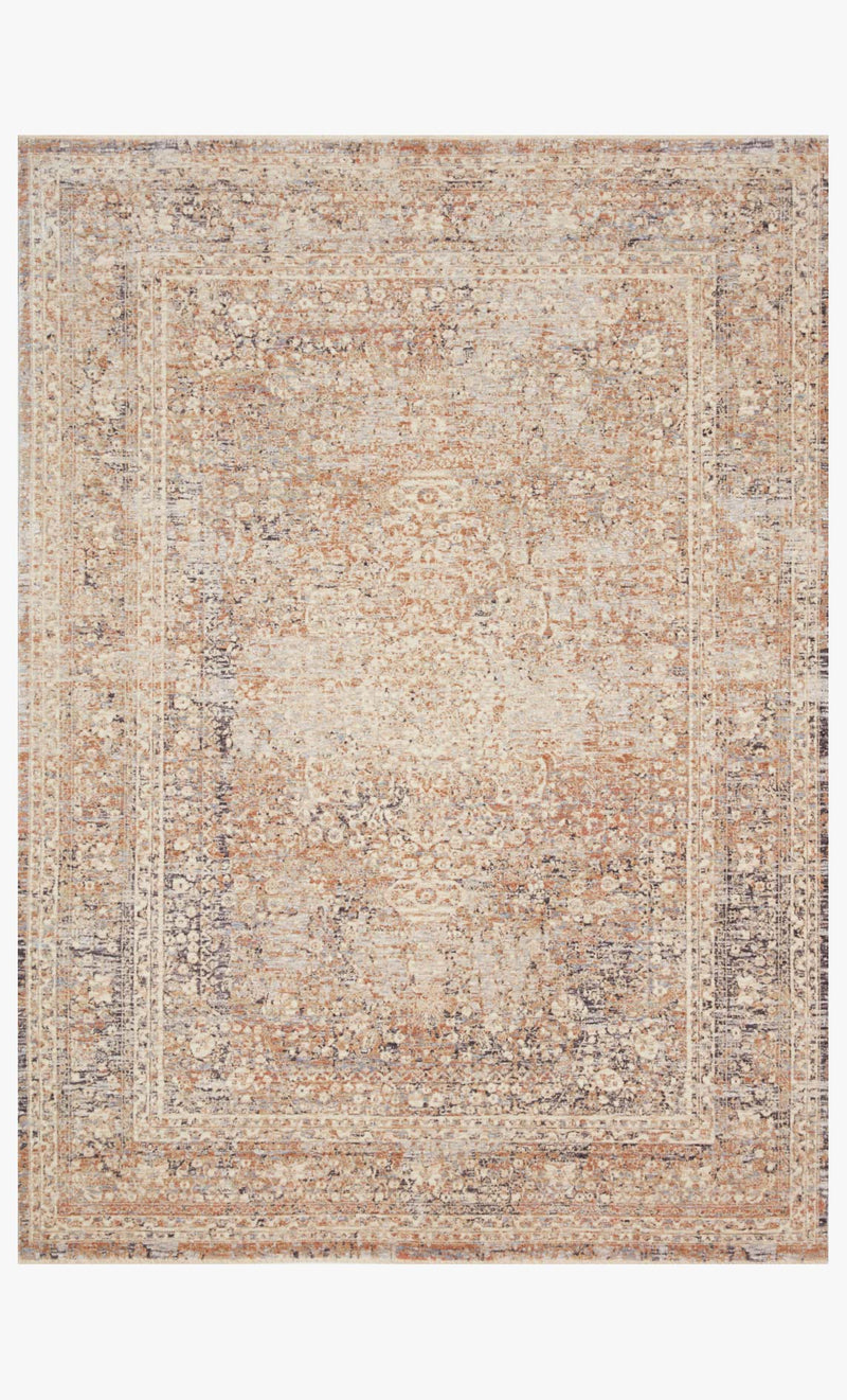 Loloi Faye Collection - Transitional Power Loomed Rug in Sky & Sand (FAY-03)