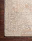 Loloi Faye Collection - Transitional Power Loomed Rug in Beige & Blue (FAY-05)