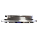 Forno 30-Inch Taranto Under Cabinet Range Hood in Stainless Steel with 350 CFM Motor (FRHUC5227-30)