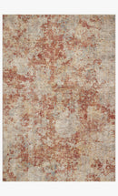 Loloi Gaia Collection - Transitional Power Loomed Rug in Taupe & Brick (GAA-03)