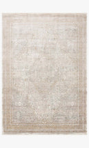 Loloi Gemma Collection - Traditional Power Loomed Rug in Sand & Ivory (GEM-01)