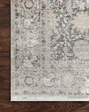 Loloi Gemma Collection - Traditional Power Loomed Rug in Charcoal & Sand (GEM-02)