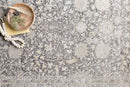 Loloi Gemma Collection - Traditional Power Loomed Rug in Charcoal & Sand (GEM-02)
