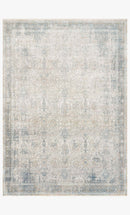 Loloi Gemma Collection - Traditional Power Loomed Rug in Sky & Ivory (GEM-02)